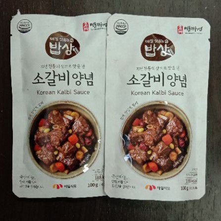 

Mail Foods Saus Bumbu Untuk Daging Iga/Korean Kalbi Sauce 100gram*