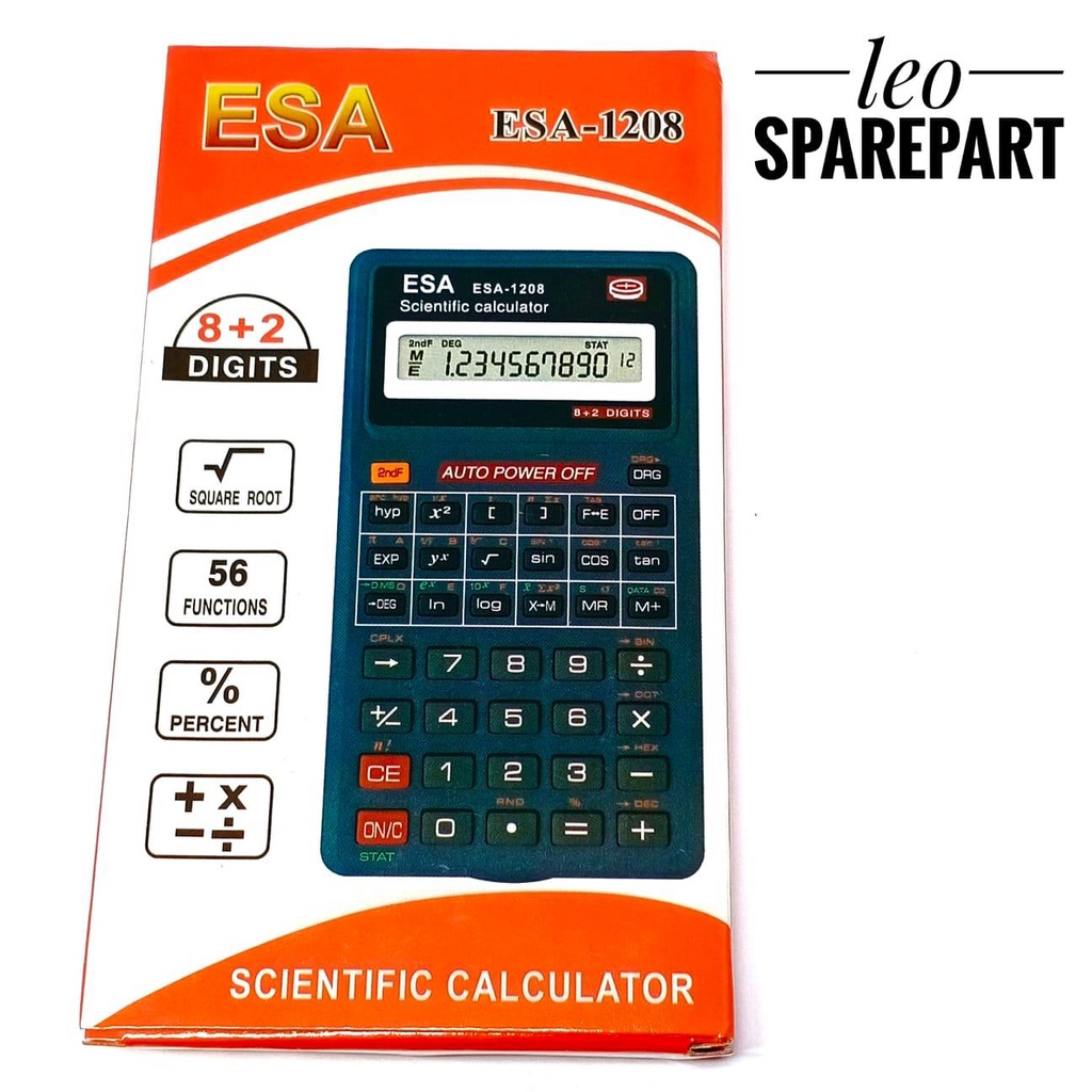 

Kalkulator esa 1208 / Kalkulator scientific