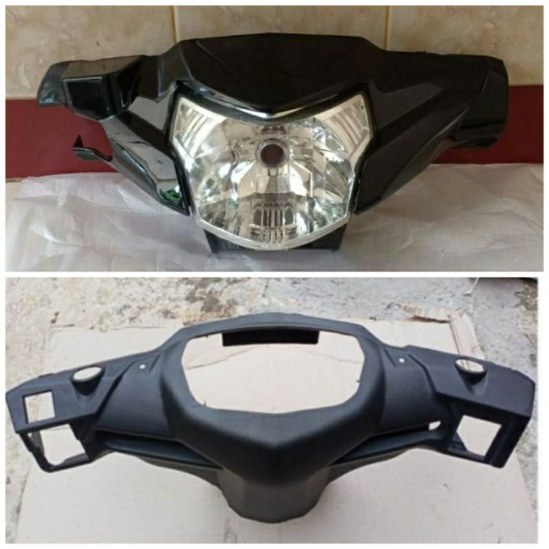 Batok depan belakang vega zr totok depan belakang vega zr ,kepala yamaha vega ZR plus lampu reflekto
