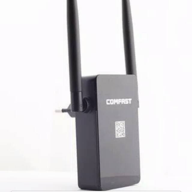 PENGUAT SINYAL WIFI 2 BAND 2.4 - 5.8 GHZ WIRELESS REPEATER EXTENDER 750MBPS 160METER PERSEGI-COMFAST