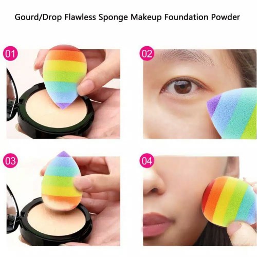 [RAINBOW] ASG SPONGE RAINBOW / SPONGE BLENDER Beauty Blender RAINBOW