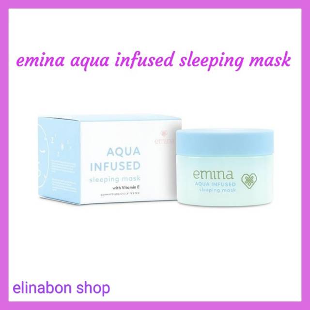 Emina Aqua Infused Sleeping Mask 30gr