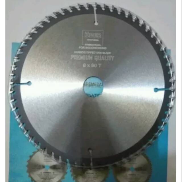 Uber -TCT Circular Saw 8 Inch x 60 T - For wood Mata gergaji sirkel