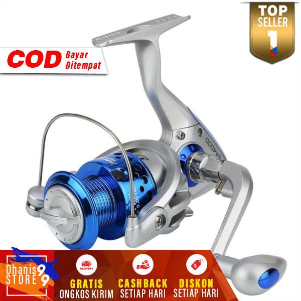 ¬375? YUMOSHI Series Pancing Fishing Reel Gulungan Pancing Gear Ratio Aluminum Stainless Steel Murah