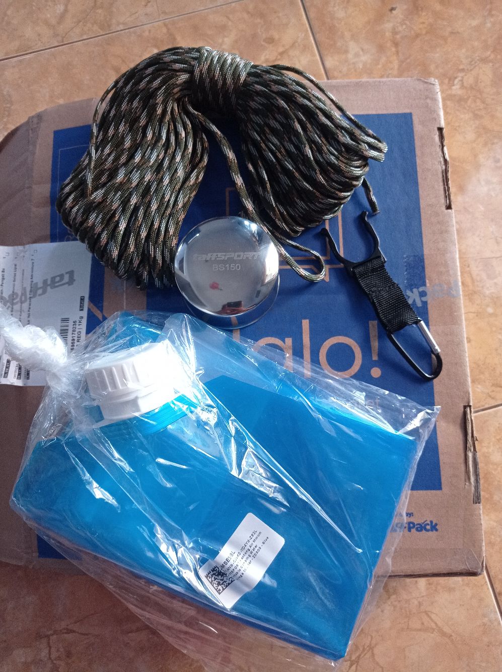 Taffsport Kantong Air Minum Portable Camping Water Storage 10l - Zdsd0