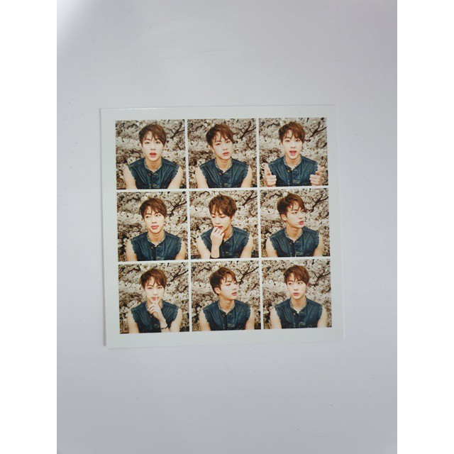 BTS Photocard Rare The Most Beautiful Part 1 Suga V Rapmon Jin Jimin Jhope Jungkook