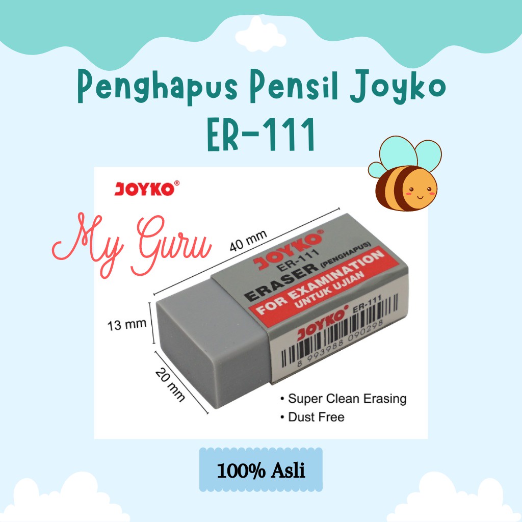 

[PCS] PENGHAPUS PENSIL / ERASER JOYKO ER-111