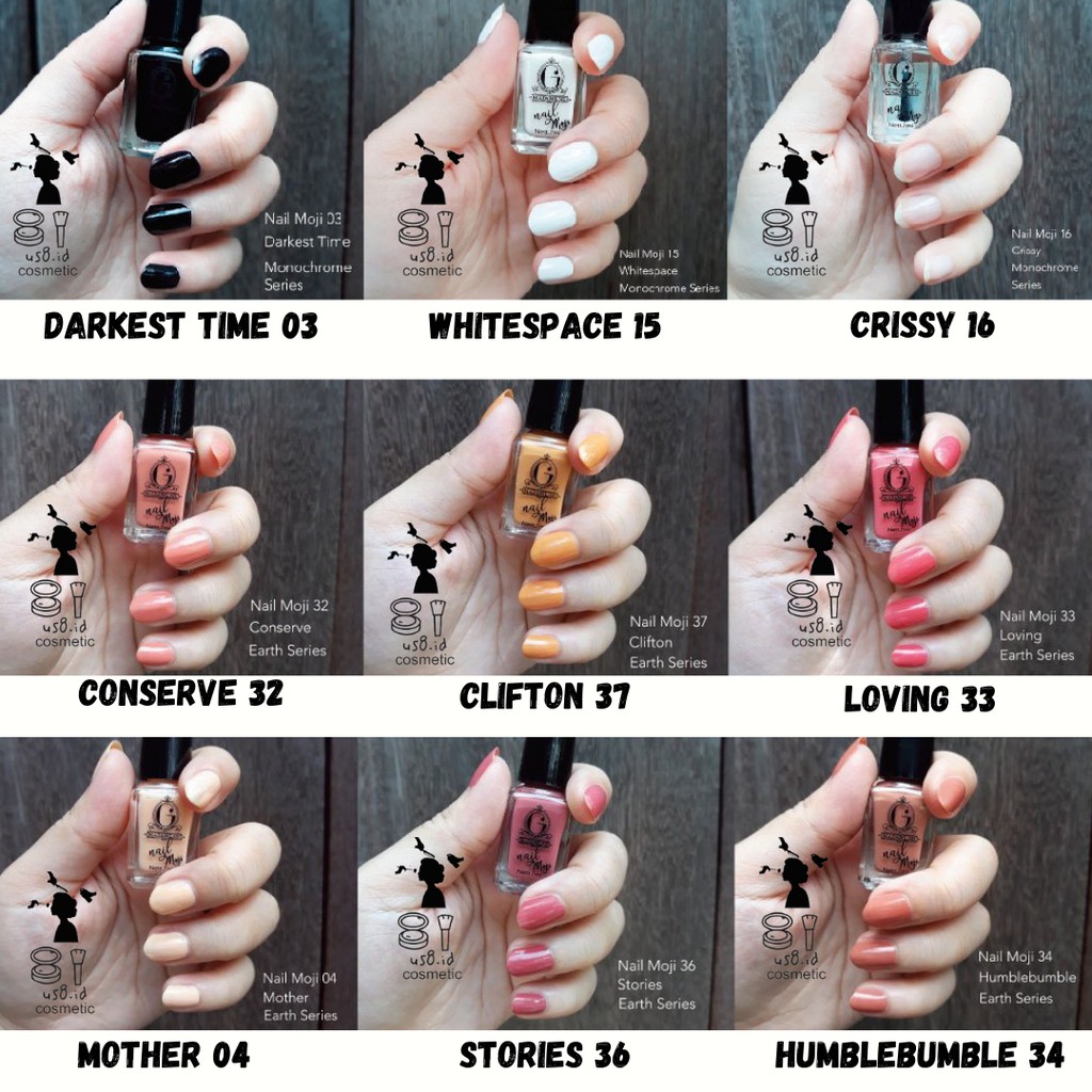 [ASJ] ECER MADAME GIE N - Moji kutek ( kutex Nail Moji cat kuku ) ||MADAM GIE Cat kuku | nail polish