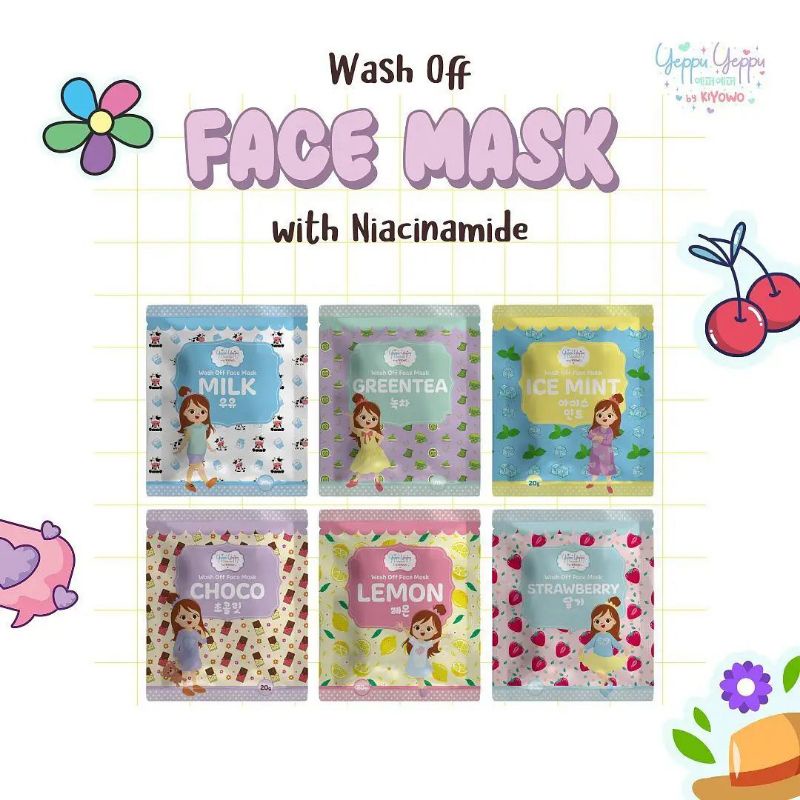 Masker Organik YeppuYeppu by Kiyowo