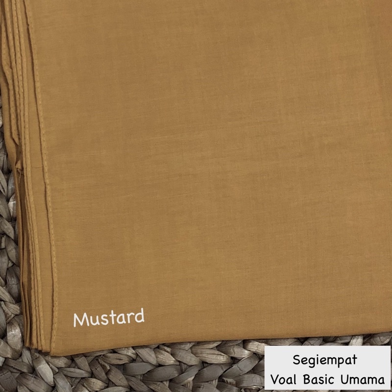 Hijab Basic Voal Umama Part 1-Mustard
