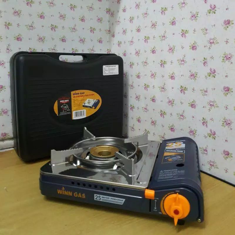 Peket , Bulgogi Pan  + Kompor portable  Winn Gas W 1S  Panggangan