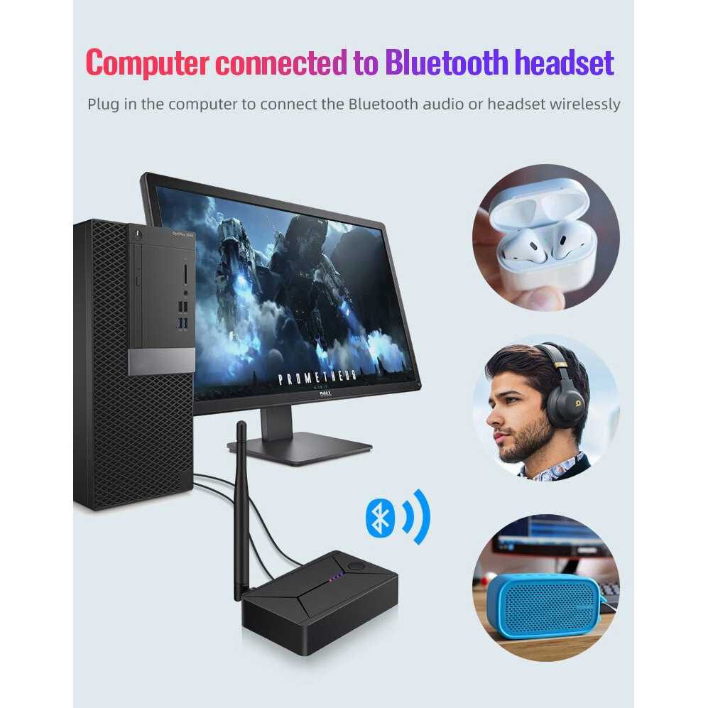 Audio Bluetooth 5.0 Transmitter Adapter Coaxial AUX Optical Speaker Blutut Ampli Spiker Bluetoth Receiver Audio Terbaru