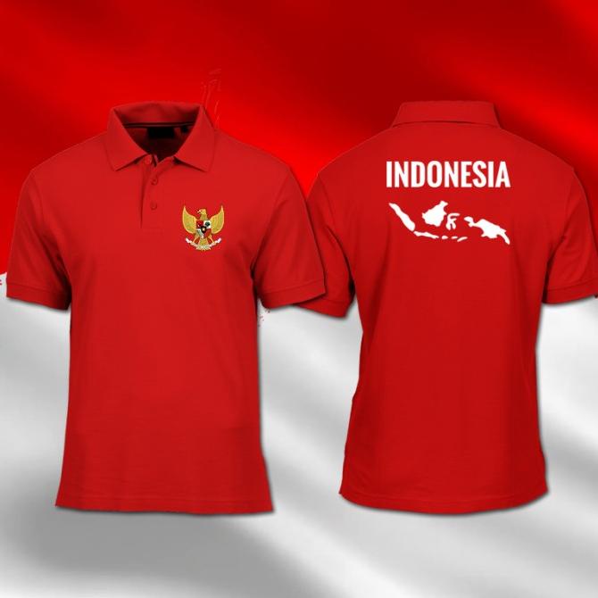 Kaos Polo Shirt HUT RI 77 2022 / Baju 17 Agustus 1945 2022 / Polo -3
