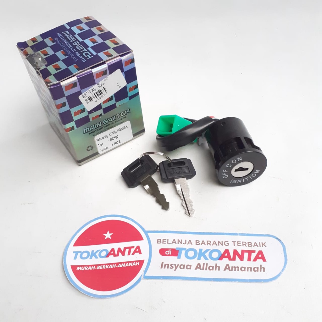 Kunci Kontak Motor RC80 RC 80 RC100 RC 100