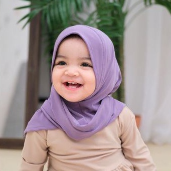 (CAMILLA) JILBAB SEGITIGA INSTAN ANAK JERSY PREMIUM | JILBAB INSTAN ANAK BAHAN JERSEY MUDAH DI PAKAI ADEM &amp; TIDAK GERAH | PASHTAN 1-3 TAHUN BISA COD