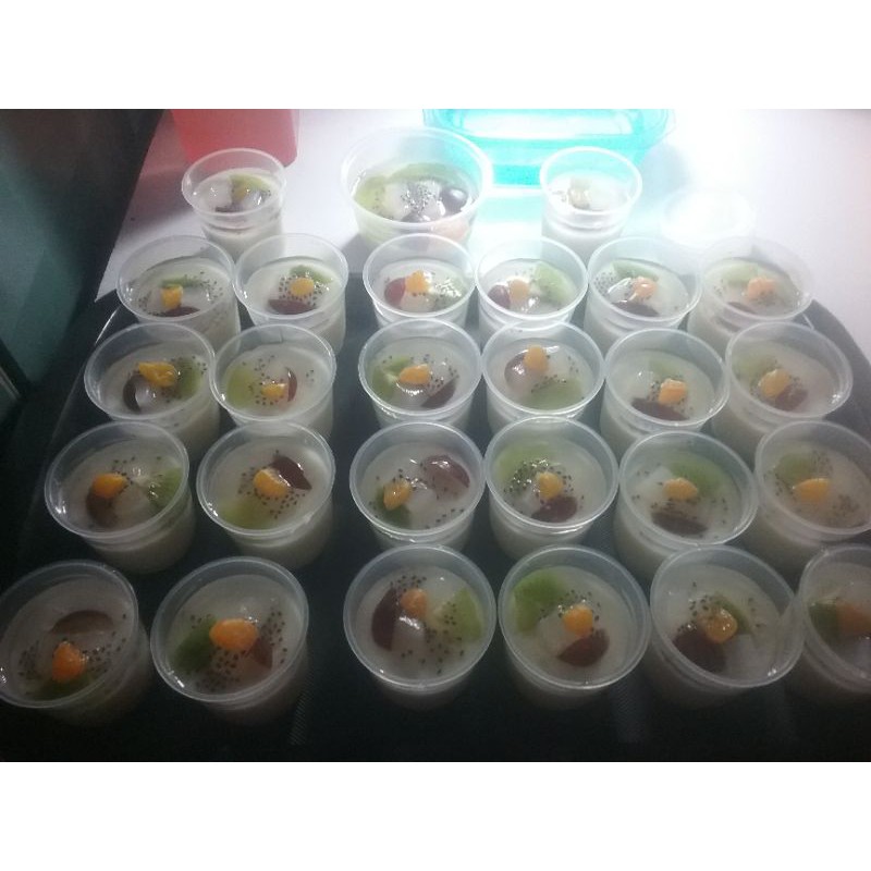 Puding Sutra Topping Buah Cup 150 Ml