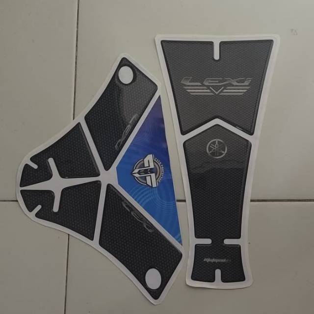 Sticker Timbul Resin Deckpad Tankpad Yamaha Lexi 125