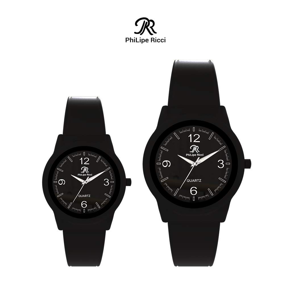 PhiLipe Ricci Jam Tangan Couple Terbaru Analog Original 6558 Free Box