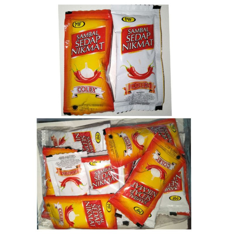 

Saos Sachet kemasan 100gram (-+20pcs)