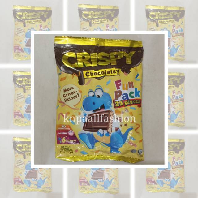 

CRISPY Chocolatey Rice Cereal 25's x 11g