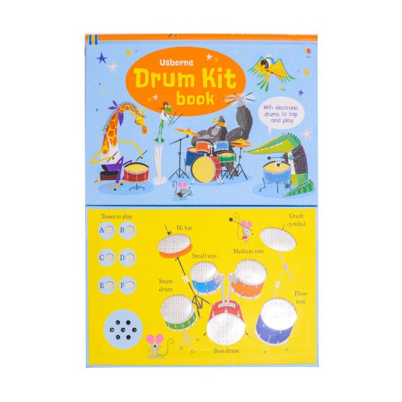 Jual Buku Anak Import / Usborne / Sound Book / Drum Kit Shopee Indonesia