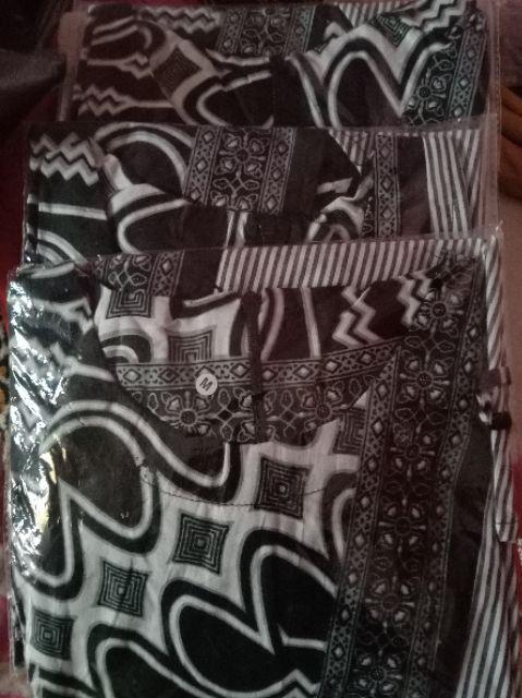 Batik Wanita Asj Sa Hrb026 Kenongo Kemeja Tosca Pendek