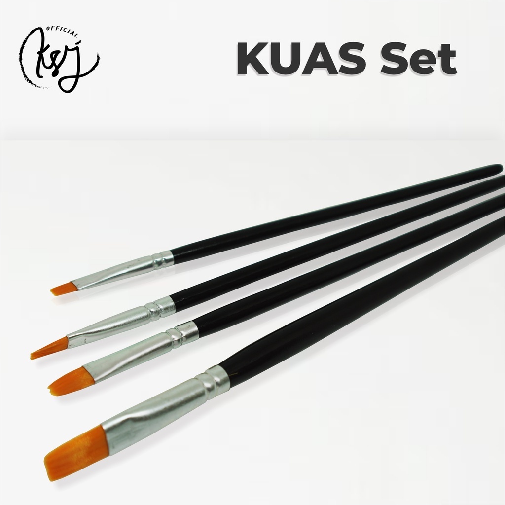 

sale extra!! KSJ Official Kuas lukis - Kuas Cat - Kuas Lukis Set khusus 10.10