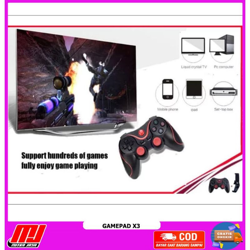 Gamepad X3 Controller Wireless Bluetooth Joystick Mobile Computer