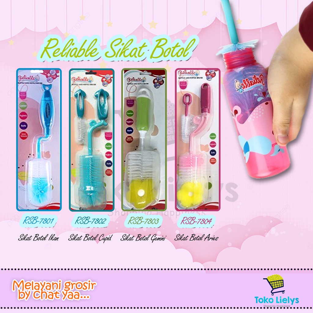 Reliable Sikat Botol Susu 2 in 1