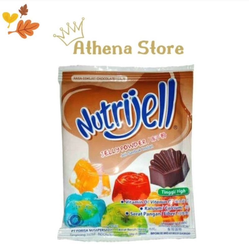 

[AS] Nutrijell Jelly Powder Rasa Coklat 30GR