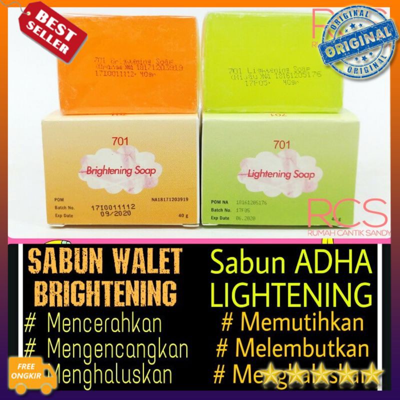 PRODUK ASLI & ORIGINAL [COD] SABUN WALET / WALLET ~ SABUN ADHA ~ PEMUTIH DAN PENCERAH WAJAH