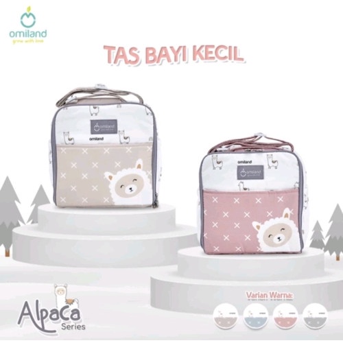 7.7 SALE !!! Omiland Tas Bayi Kecil Alpaca Series - OB28201 OB28202 OB28203 OB28204 OB28205 Termurah Lucu