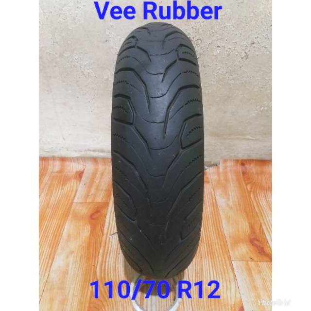 ban vee rubber uk 110 70 R12 2nd copotan matic matik vespa scoopy new tebal