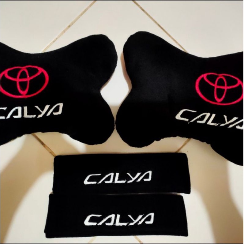 Bantal Mobil Toyota Calya 2 in 1 Bantal Mobil Calya