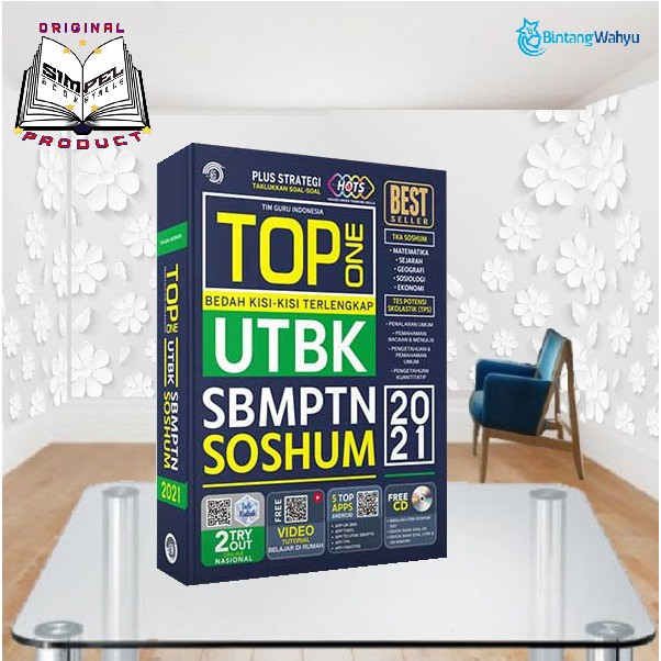 TOP ONE UTBK SBMPTN SOSHUM 2021 + CD