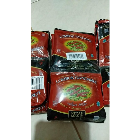 

Kecap Manis Lombok Gandaria Sachet 20 ml / 1 sachet / Kecap Gandaria