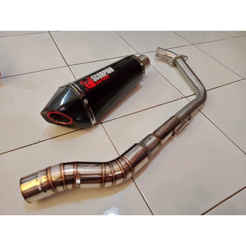 knalpot racing scorpion