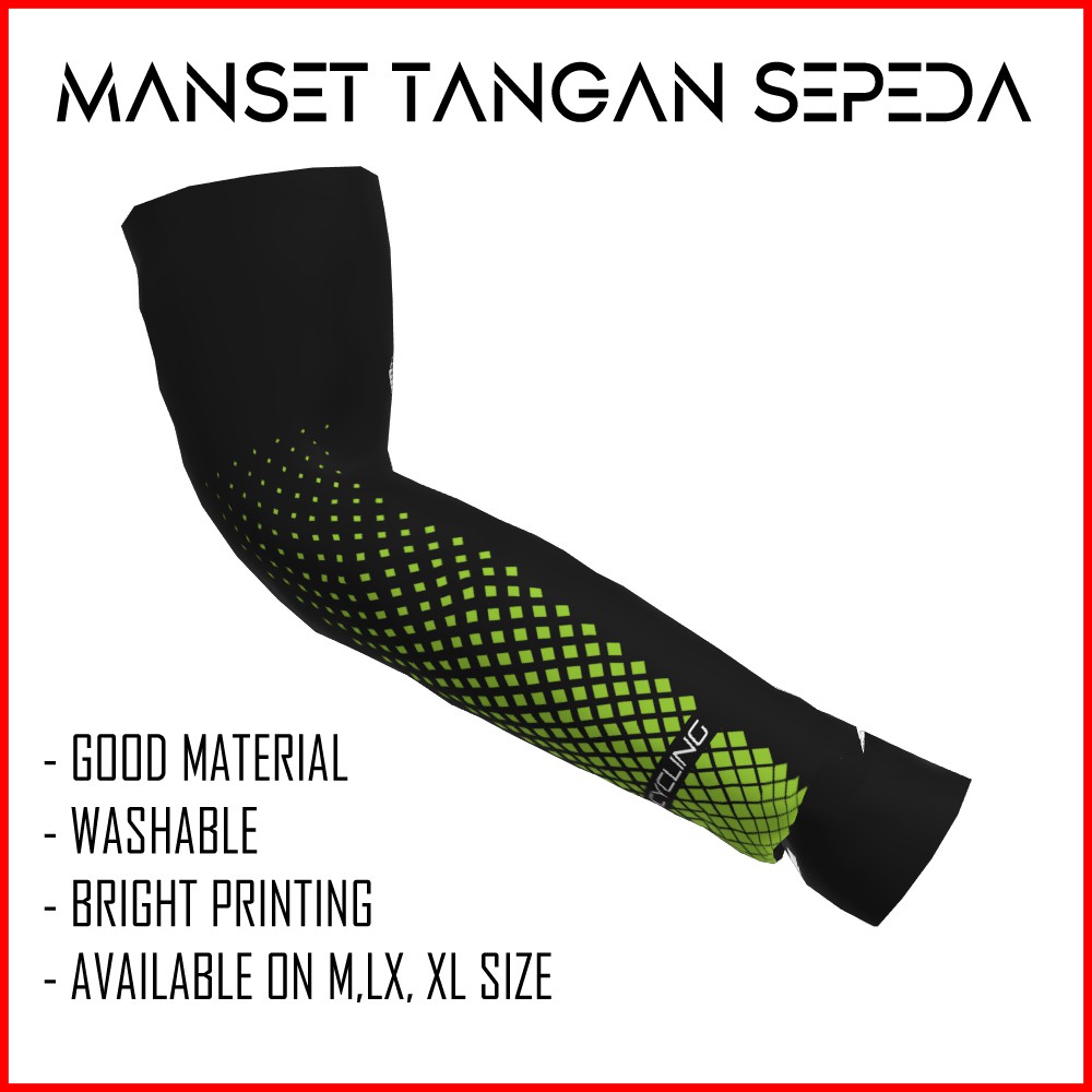 Manset Tato Tangan  / Deker Pria Cowok Elastis Tattoo  204 - Handsock Deker Voli