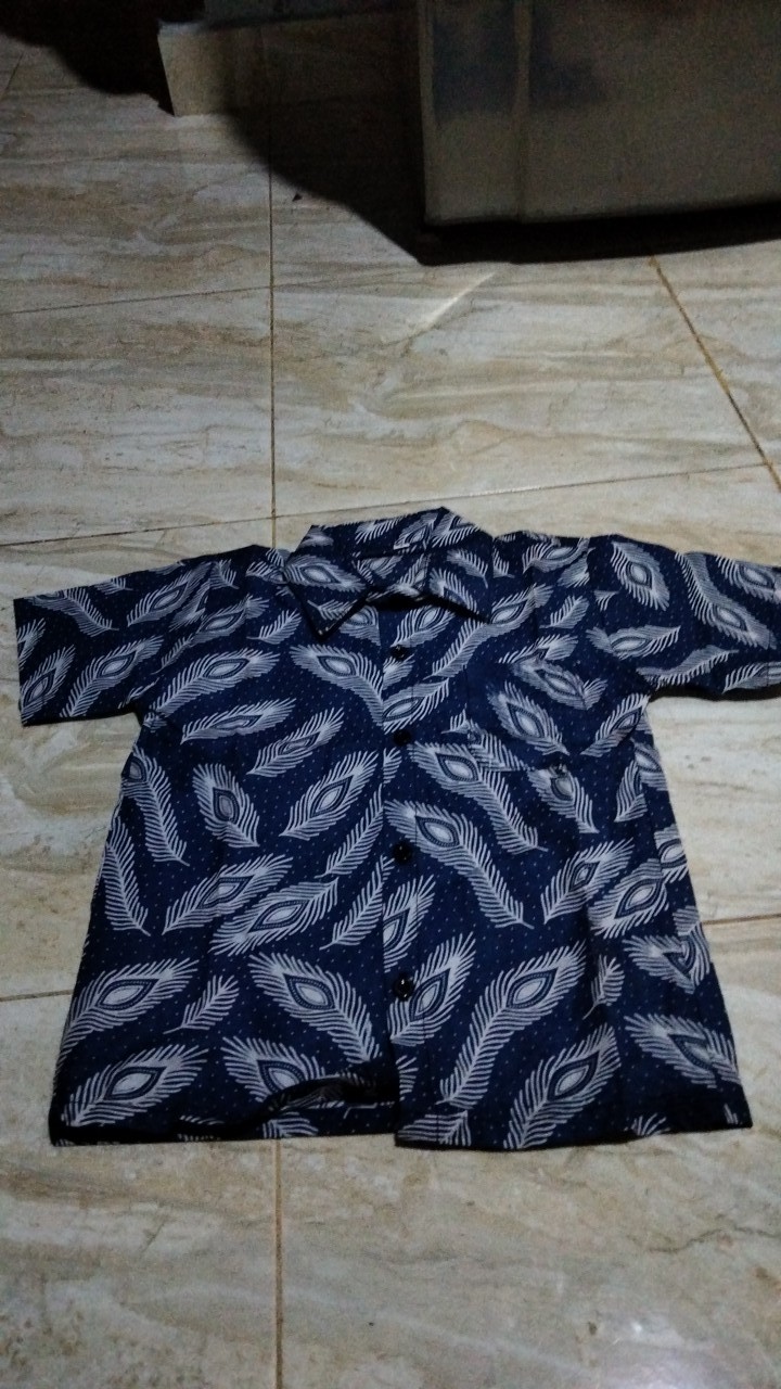 (bisa Cod) Kemeja Anak Batik Anak Baju Anak Murah Baju Batik Anak Seragam Anak