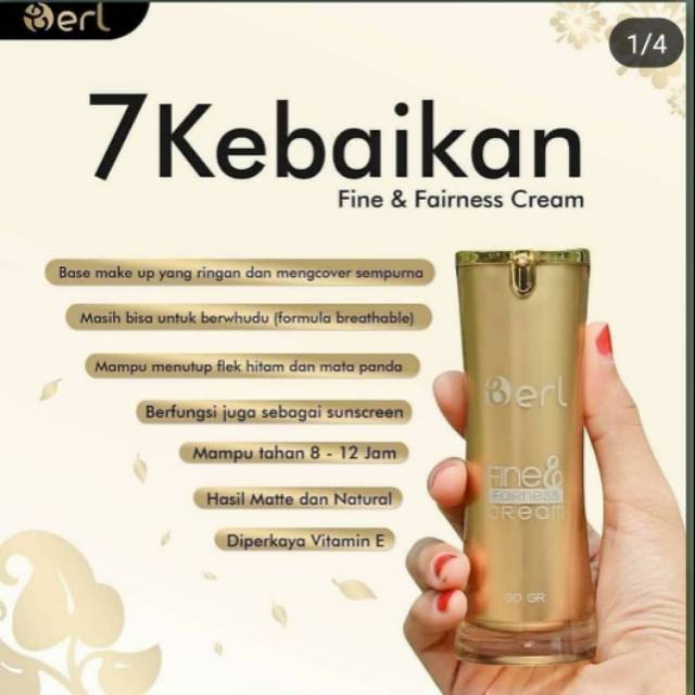 Jual B Erl Fine And Fairness Cream ( FFC) | Shopee Indonesia