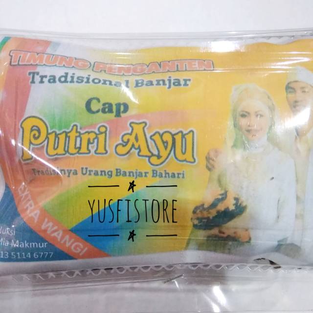 Timung Pengantin Ekstra Wangi Putri Ayu Menghilangkan Bau Badan