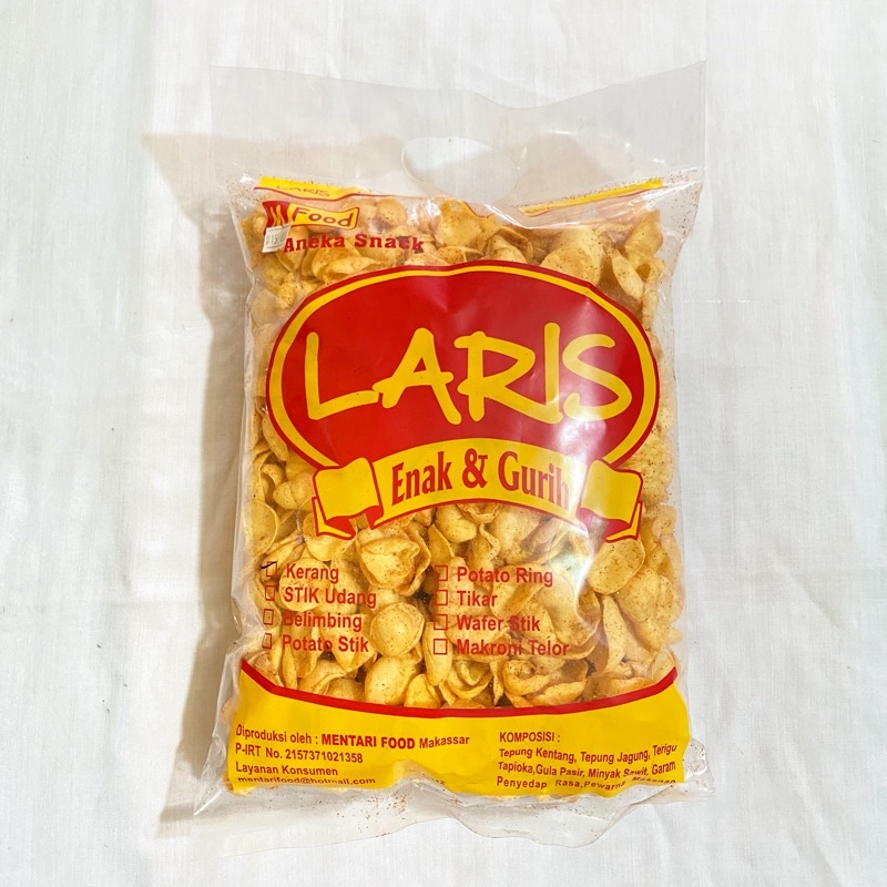 

Snack Laris Kerang ENAK & GURIH 225gr