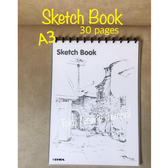 

Hot Sale Atk730Lr A3 Sketch Book Lyra 9210290 Bisa Di Refill Buku Sketsa Gamba Promo