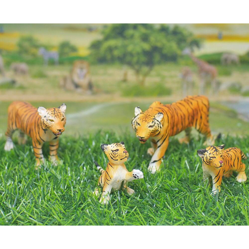 New Canna Animal Kingdom - Tiger Wild Family - Harimau Dapat 4pcs