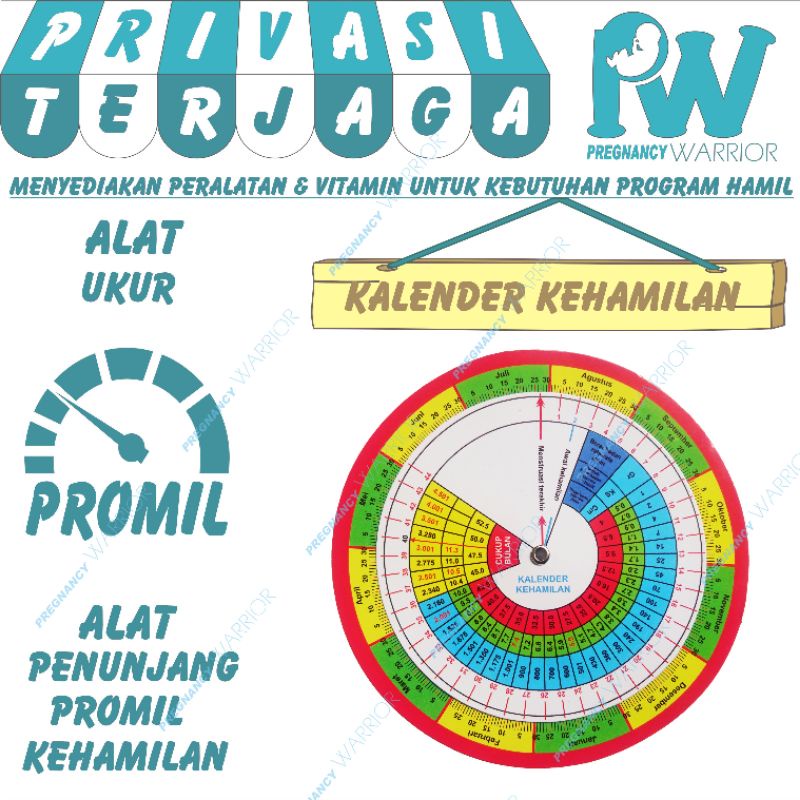 

Kalender kehamilan putar std
