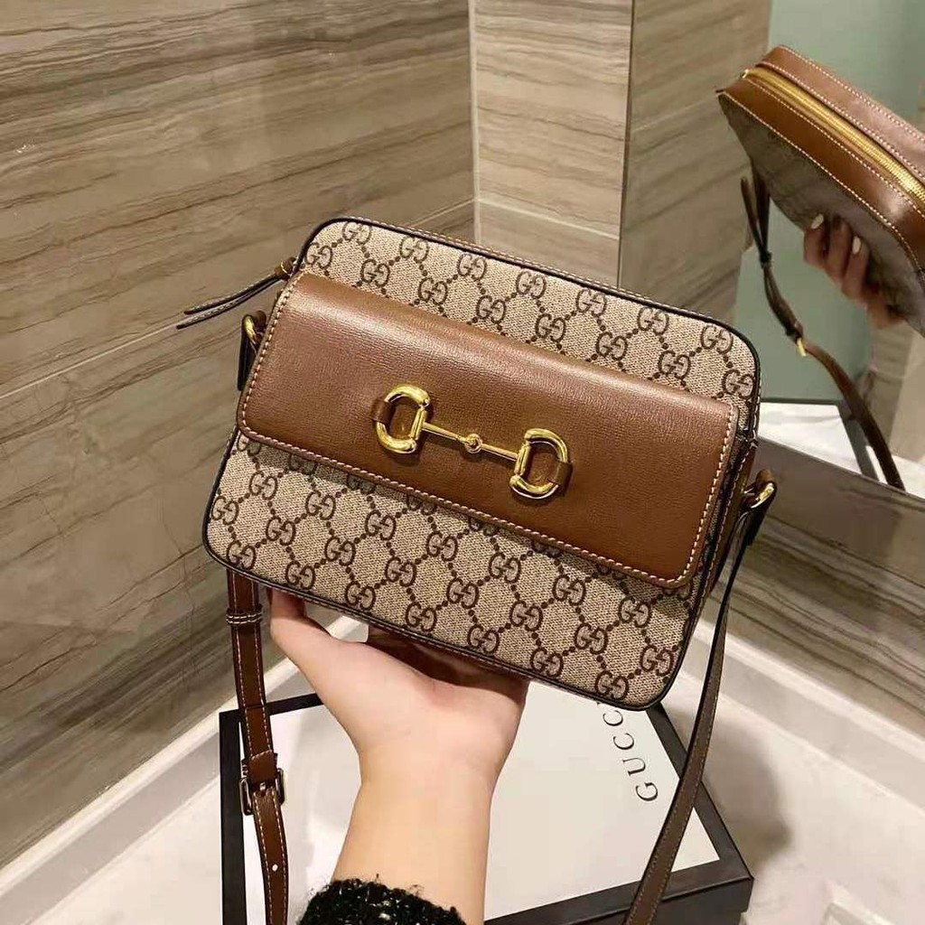 

Tas wanita branded G Horsebit 1955 Ada no seri 8001 Tas wanita kekinian - TSBTM
