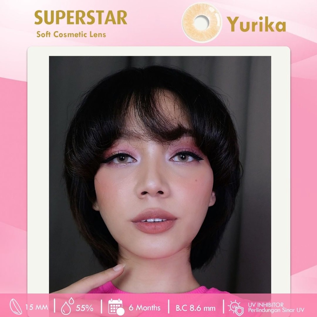 Superstar Yurika lensa warna softlens premium