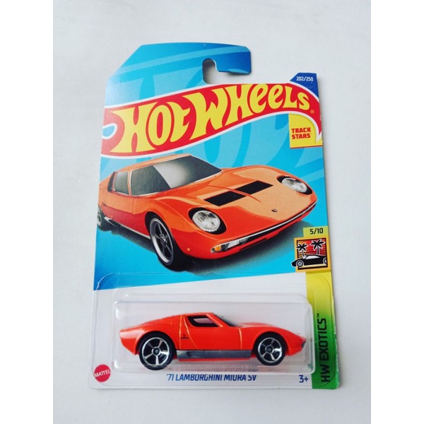 Hot Wheels 71 Lamborghini Miura SV