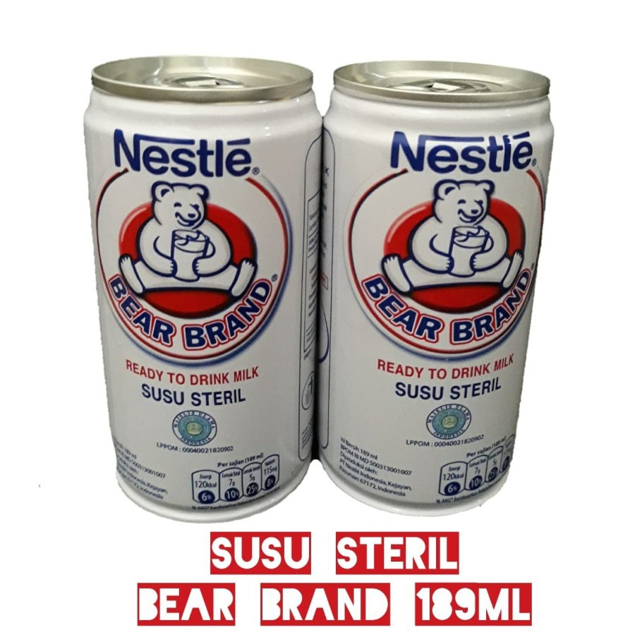 

SUSU BEAR BRAND 189 ML NESTLE SUSU SAPI MURNI HARGA HEMAT