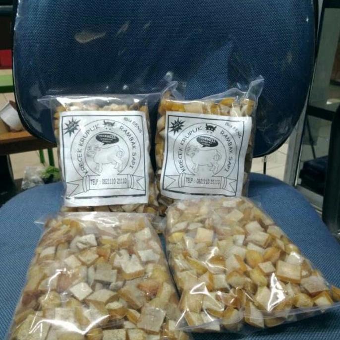 

Diskon KERUPUK / RAMBAK / KRECEK SAPI MENTAH Diskon